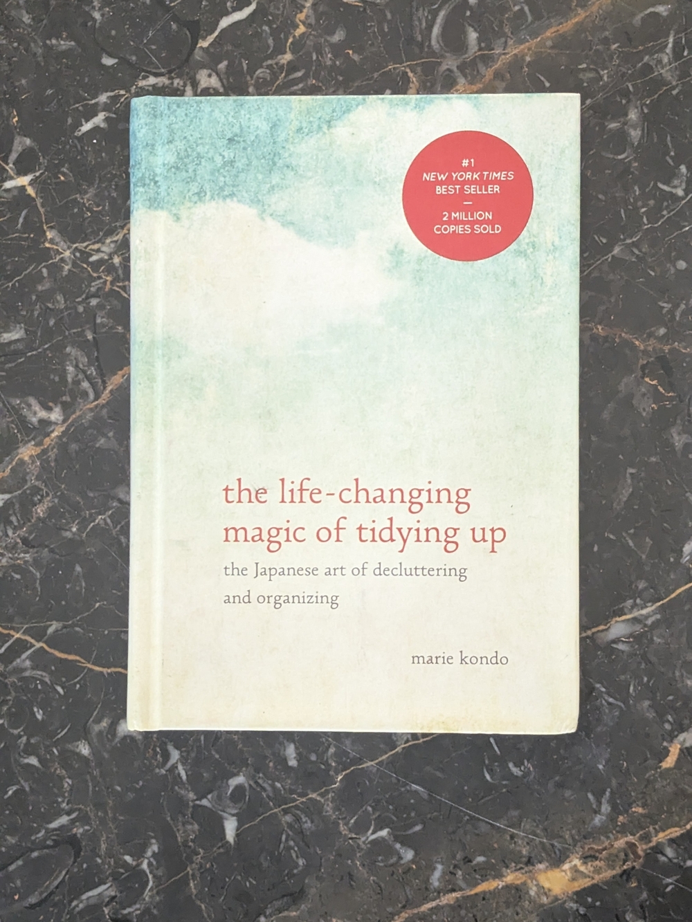The Life-Changing Magic of Tidying Up — Teal & Cream Hardcover